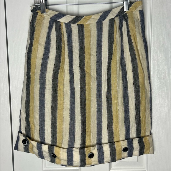 Anthropologie striped spring skirt - Picture 1 of 6